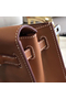 Hermes Kelly Danse Handmade Bag In Gold Swift Leather Replica