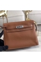 Hermes Kelly Danse Handmade Bag In Gold Swift Leather Replica