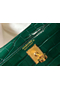 Hermes Kelly Mini II Bag In Green Embossed Crocodile Leather Replica