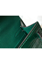 Hermes Kelly Mini II Bag In Green Embossed Crocodile Leather Replica