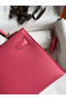 Hermes Kelly Mini II Sellier Handmade Bag In Rose Azalee Epsom Calfskin Replica