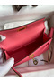 Hermes Kelly Mini II Sellier Handmade Bag In Rose Azalee Epsom Calfskin Replica