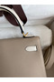 Hermes Kelly Sellier 25 Bicolor Bag in Trench and Craie Epsom Calfskin Replica