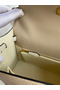 Hermes Kelly Sellier 25 Bicolor Bag in Trench and Craie Epsom Calfskin Replica