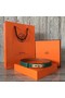 Hermes original epsom leather Kelly belt H069853 green Replica