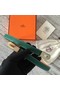 Hermes original epsom leather Kelly belt H069853 green Replica