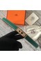 Hermes original epsom leather Kelly belt H069853 green Replica