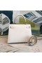 Hermes original Kelly Epsom Leather KL32 white Replica