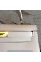 Hermes original Kelly Epsom Leather KL32 white Replica