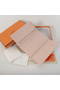 Hermes Bearn Japonaise Smooth Leather Tri-Fold Wallet H308 Pink Replica