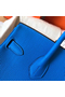Hermes Birkin 30 Handmade Bag In Blue Clemence Leather Replica