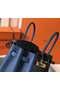 Hermes Birkin 35cm Bag In Blue Agate Clemence Leather GHW Replica