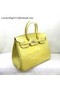Hermes Birkin 35CM Tote Bag Croco Leather H35CO Yellow Replica