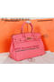 Hermes Birkin 35CM Tote Bag Pink Original Grainy Leather H35 Gold Replica