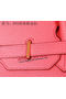 Hermes Birkin 35CM Tote Bag Pink Original Grainy Leather H35 Gold Replica