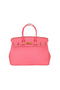 Hermes Birkin 35CM Tote Bag Pink Original Grainy Leather H35 Gold Replica