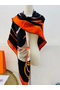 Hermes Black Projets Carres Shawl 140 Replica