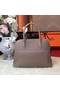 Hermes Bolide Original Leather Tote Bag B1007 Lightgrey Replica