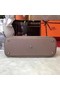 Hermes Bolide Original Leather Tote Bag B1007 Lightgrey Replica