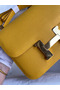 Hermes Constance 24 Handmade Bag In Jaune Ambre Epsom Calfskin Replica