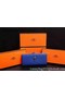 Hermes Dogon Original Leather Wallet H509 Blue Replica