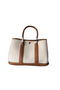 Hermes Garden Party 30CM Bag Canvas Leather H11S Wheat Replica