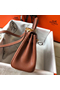Hermes Kelly 20cm Bag In Gold Clemence Leather GHW Replica