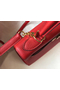Hermes Kelly 28cm Bag In Red Clemence Leather GHW Replica
