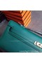 Hermes Kelly 31cm Clutch Epsom Leather KL31 Deep Green Replica
