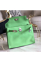 Hermes Kelly Danse Handmade Bag In Green Swift Leather Replica
