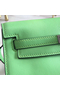 Hermes Kelly Danse Handmade Bag In Green Swift Leather Replica
