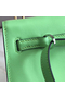 Hermes Kelly Danse Handmade Bag In Green Swift Leather Replica