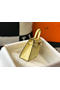 Hermes Kelly Mini II Bag In Jaune Poussin Embossed Crocodile Leather Replica