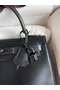 Hermes Kelly Sellier 28 Handmade Bag In Black Box Calfskin Replica