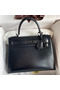Hermes Kelly Sellier 28 Handmade Bag In Black Box Calfskin Replica