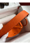 Hermes Lindy 26 Handmade Bag In Orange Clemence Leather Replica