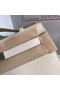 Hermes Original swift Leather KEL2278 white&Silver-Tone Metal Replica