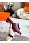 Hermes Shoes HMS00098 Heel 7CM Shoes Replica