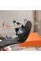 Hermes 105MM Heels Shoes HM56320 Black  Replica