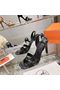 Hermes 105MM Heels Shoes HM56320 Black  Replica