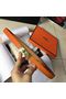 Hermes 2.0cm Original Leather Female Belt 17414c orange Replica