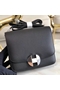 Hermes 2002 20cm Bag In Black Evercolor Calfskin  Replica