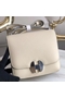 Hermes 2002 20cm Bag In Craie Evercolor Calfskin  Replica