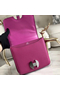 Hermes 2002 20cm Bag In Rose Purple Evercolor Calfskin  Replica