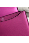 Hermes 2002 20cm Bag In Rose Purple Evercolor Calfskin  Replica