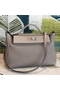 Hermes 24/24 29 Bag In Gris Asphalt Clemence Calfskin  Replica