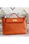 Hermes 24/24 29 Bag In Pink Clemence Calfskin  Replica