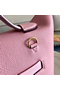 Hermes 24/24 29 Bag In Red Clemence Calfskin  Replica