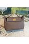 Hermes 24/24 29 Bag In Taupe Clemence Calfskin  Replica