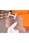 Hermes 40mm Belt H170417 Grey  Replica